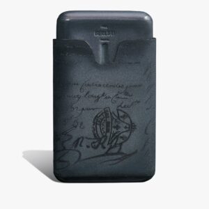 Portasigari 4 Scritto in Pelle